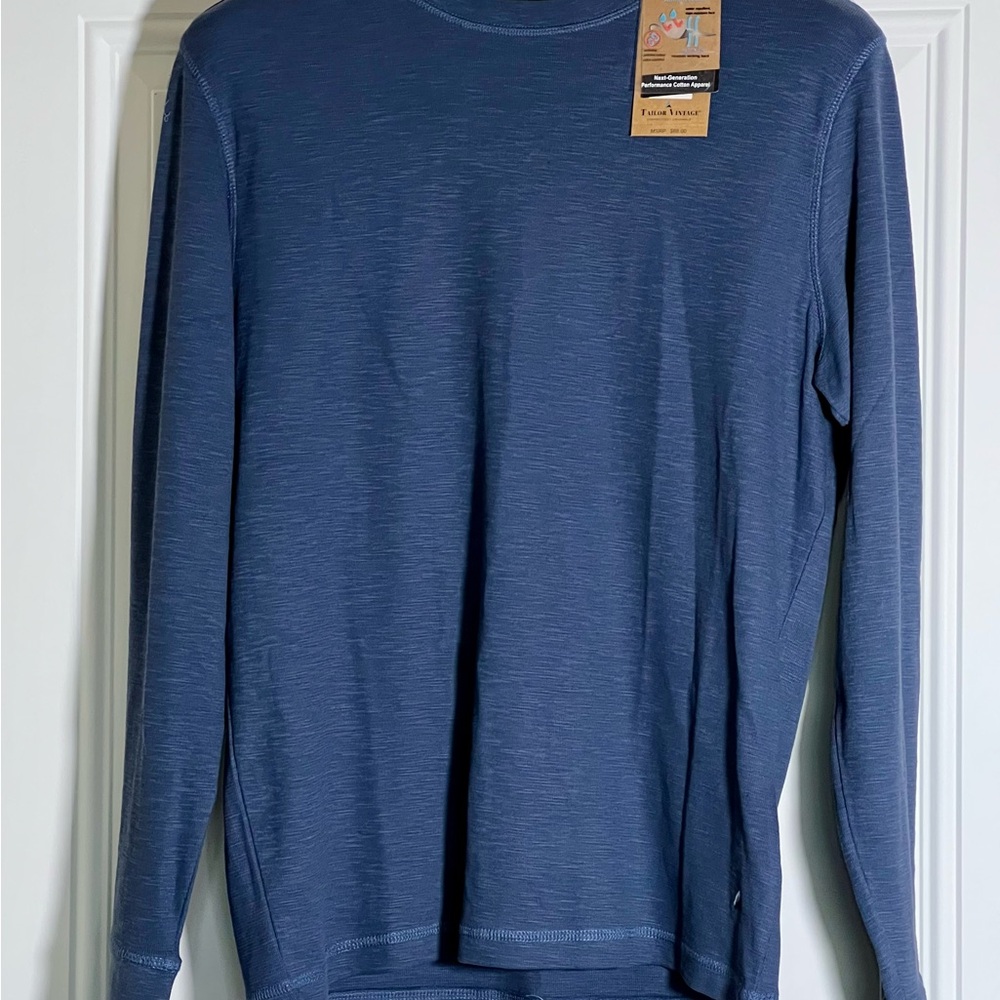 Tailor Vintage Blue Long Sleeve Tee